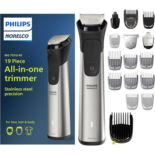 Máy Cạo Râu Tông Đơ Đa Năng Philips Norelco Multigroom Series 7000 MG7750 / MG7910