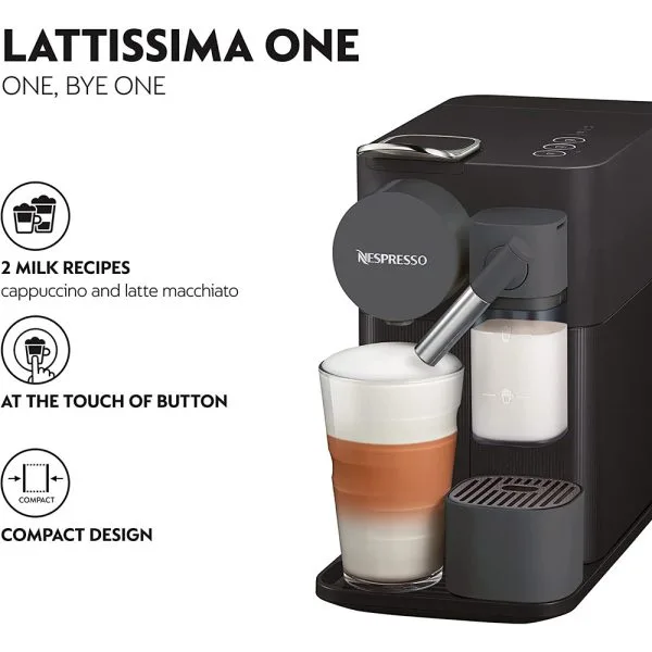 Máy Pha Cà Phê Viên Nén Nespresso Lattissima One EN510 - Hình ảnh 2