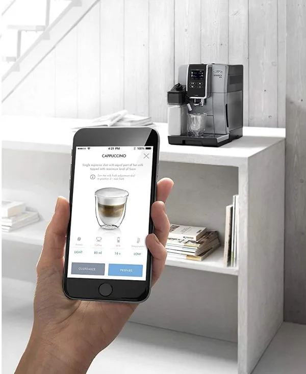 Máy Pha Cà Phê Tự Động DeLonghi Dinamica Plus ECAM 370.85.SB - Hình ảnh 2
