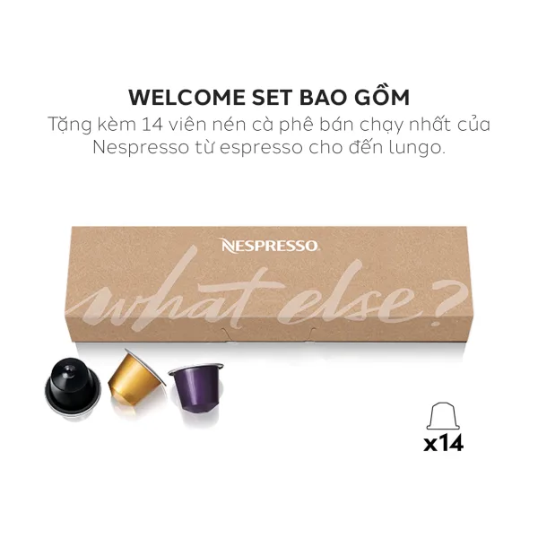 Máy Pha Cafe Viên Nén Nespresso Delonghi Pixie Nespresso EN 124.S - Hình ảnh 13