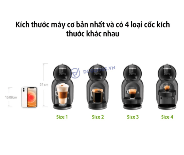 Máy Pha Cà Phê Viên Nén Dolce Gusto DeLonghi Mini EDG 155.BG - Hình ảnh 5