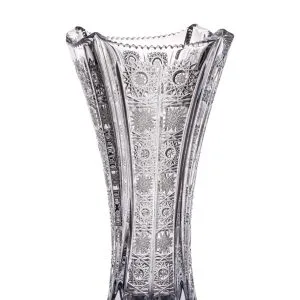 Lọ Hoa Pha Lê Bó Mạ Vuông M57, Cao 35.5cm