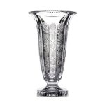 Lọ Hoa Pha Lê Chân Đế 99R84, Cao 33cm