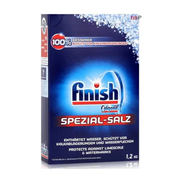 Muối Rửa Chén Bát Finish Spezial-Salz 1.2kg