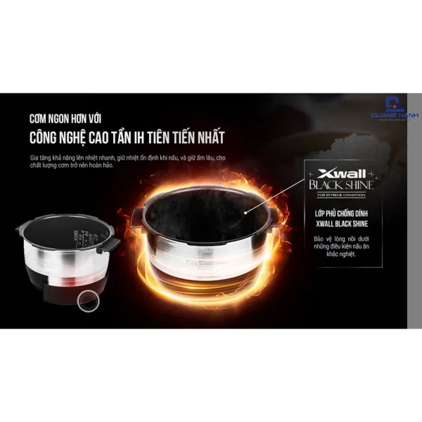 Nồi Cơm Điện Cao Tần Cuckoo KHTS1060FD - Ảnh 4