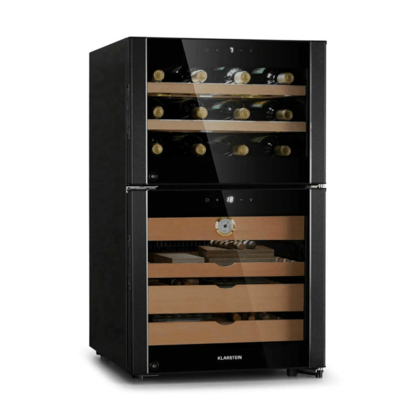 Tủ Trữ Cigar Và Rượu Vang 2IN1 KLARSTEIN EL DORADO