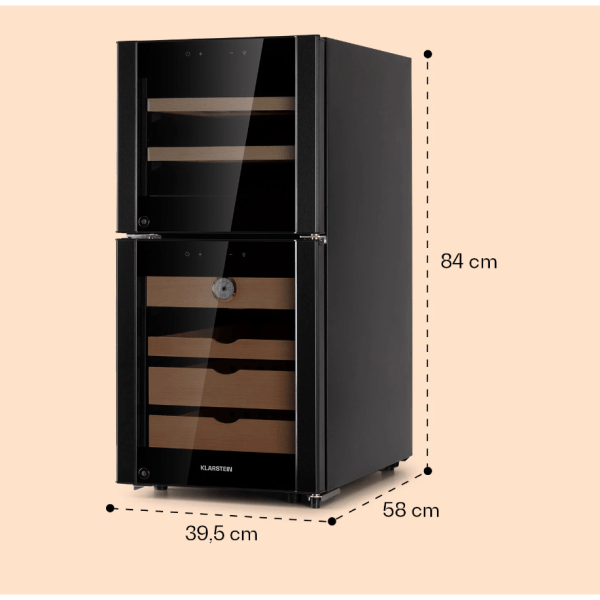 Tủ Trữ Cigar Và Rượu Vang 2IN1 KLARSTEIN EL DORADO - Hình ảnh 3