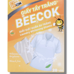Hộp 20 Tờ Giấy Tẩy Trắng Quần Áo Beecok