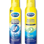 Xịt Khử Mùi Hôi Chân Và Giày Dép Scholl Fuss 150ml
