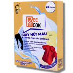 Hộp 24 Tờ Giấy Hút Màu Và Chống Phai Màu Quần Áo Beecok
