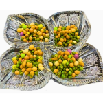 Chân Bồng 4 Cánh Hoa Pha Lê Mài Bohemia 30cm