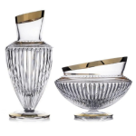 Set Bình Cắm Hoa và Chân Bồng Pha Lê Rogaska