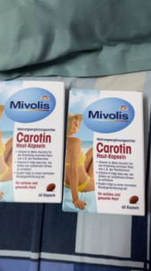 Viên Uống Chống Nắng Mivolis Carotin Hộp 60 Viên photo review