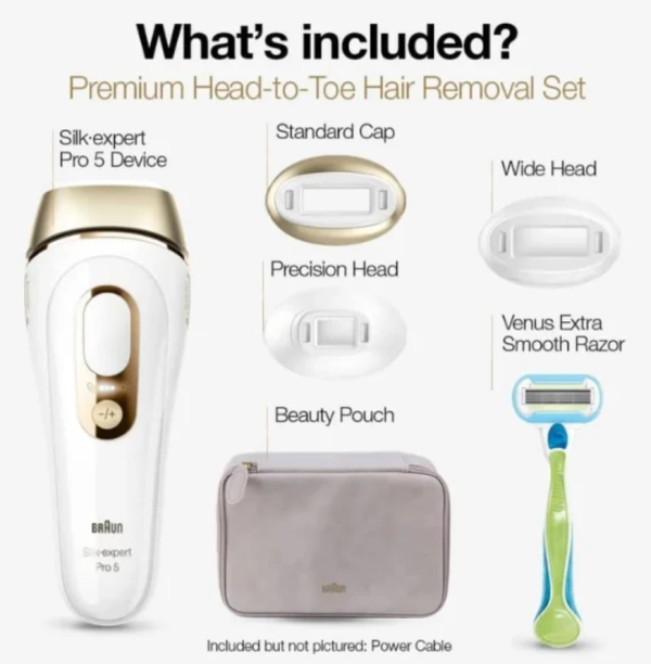 Máy Triệt Lông Braun Pro5 IPL 5257 - Hình ảnh 8