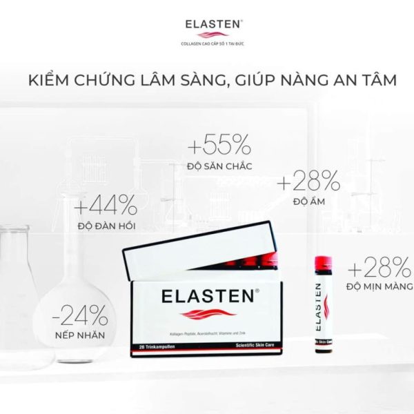 Hộp Collagen Elasten Dạng Nước 28 Ống x 25ml - Hình ảnh 7