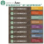 Cà Phê Viên Nén Nespresso Starbucks, Viên Nén Cà Phê Nespresso, 10 Viên, Nhiều Vị