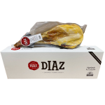 Đùi Heo Muối Diaz Jamones Y Embutidos 4.5 – 5.0Kg, Kèm Kệ Đỡ và Dao, Tây Ban Nha