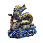 Rượu Rồng Sứ Men Hỏa Biến Giáp Thìn 2024 - ROYAL DARIUS XO GOLD 23K 1000ML