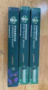 Cà Phê Viên Nén Nespresso Starbucks, Viên Nén Cà Phê Nespresso, 10 Viên, Nhiều Vị photo review