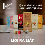Viên Nén Cà Phê Vittoria 100% Arabica, Viên Nén Cafe, Dùng Cho Máy Nespresso, Nespresso Capsules, Hộp 10 Viên