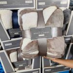 Chăn Lông Cừu Monte Jardin, Size Queen 2.29m*2.29m