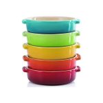 Set 5 Đĩa Sứ Cầu Vồng Tapas Le Creuset