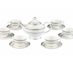 Bộ Trà Hoàng Gia Viền Bạc Imperial