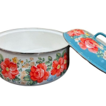 Nồi The Pioneer Woman 3,7l Trắng Nắp Xanh