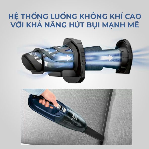 Máy Hút Bụi Cầm Tay BOSCH BHN20L - Hình ảnh 12
