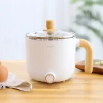 Nồi Điện Mini Mooas Kèm Giá Hấp/Luộc Trứng