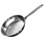 Chảo Rán Thép Không Gỉ Cucina Casani Size 20Cm