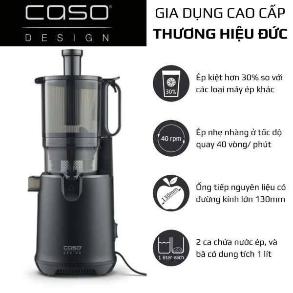 Máy Ép Chậm CASO SJW 600XL - Hình ảnh 5