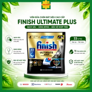 Viên Finish Ultimate Plus Túi 85 viên