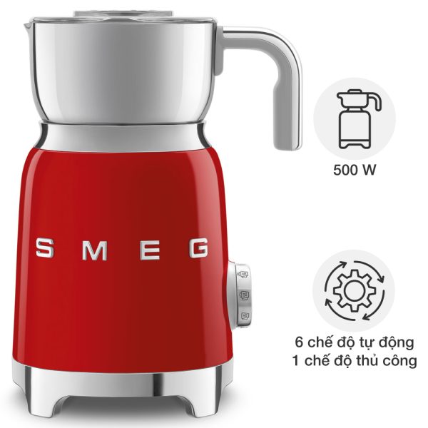 Máy Đánh Sữa Tạo Bọt SMEG MFF11