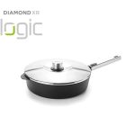 Chảo Woll Diamond XR Logic Saute Pans 24cm có nắp