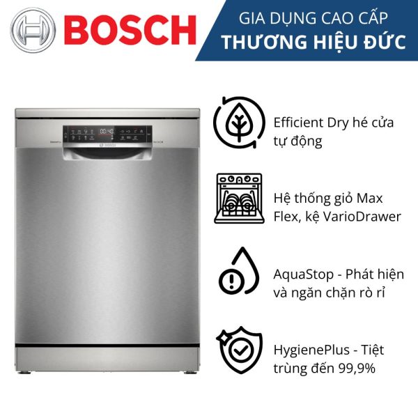 Máy Rửa Bát Độc Lập BOSCH SMS6ECI03E Serie 6 - Hình ảnh 3