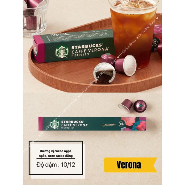 Cà phê viên nén Starbucks Caffè Verona: Bản tình ca ngọt ngào từ nước Ý - Hình ảnh 10