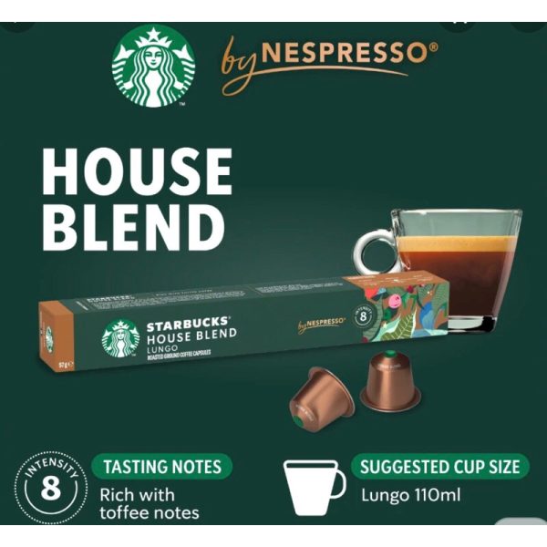 Cà phê viên nén Starbucks House Blend – Hương vị cà phê đậm đà, hòa quyện hoàn hảo - Hình ảnh 3