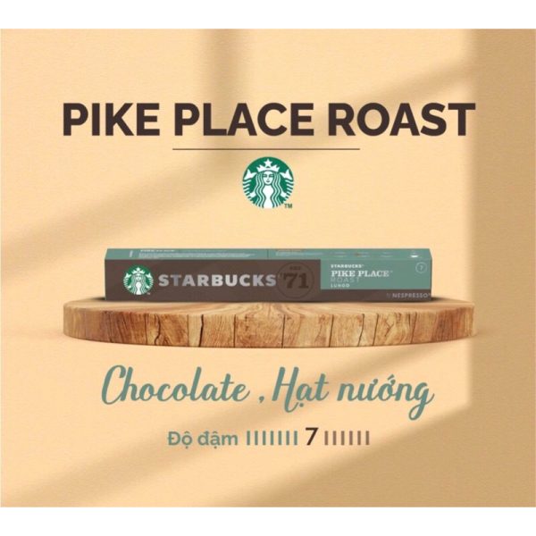 Cà phê viên nén Starbucks Pike Place Roast – Trải nghiệm hương vị huyền thoại - Hình ảnh 8