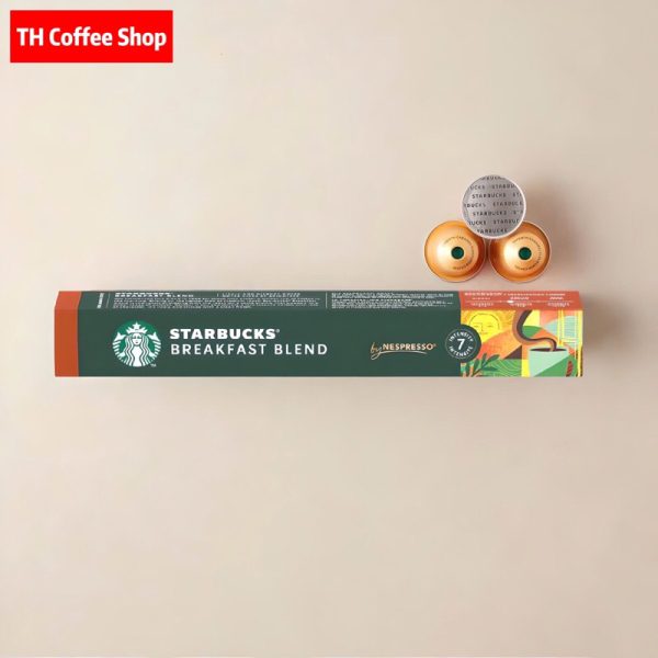 Cà phê viên nén Starbucks Breakfast Blend – Nguồn năng lượng tươi mới cho ngày mới bắt đầu - Hình ảnh 4