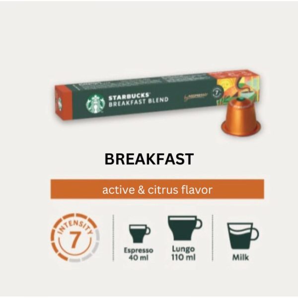 Cà phê viên nén Starbucks Breakfast Blend – Nguồn năng lượng tươi mới cho ngày mới bắt đầu - Hình ảnh 6