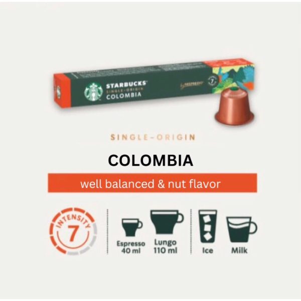 Cà phê viên nén Starbucks Colombia – Hương vị thanh khiết từ vùng đất Andes - Hình ảnh 5