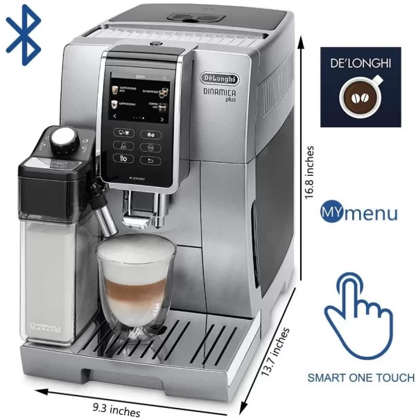 Máy Pha Cà Phê Tự Động DeLonghi ECAM 370.95.S - Hình ảnh 3