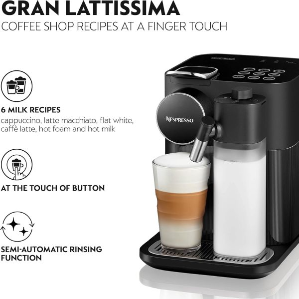 Máy Pha Cà Phê Viên Nén Delonghi Nespresso Gran Lattissima EN640 - Hình ảnh 6