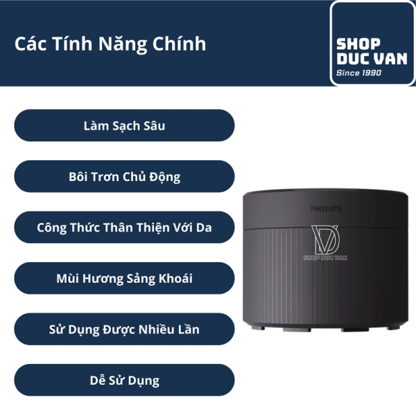 Hộp Nước Làm Sạch Cho Máy Cạo Râu Philips Quick Clean - Hình ảnh 7