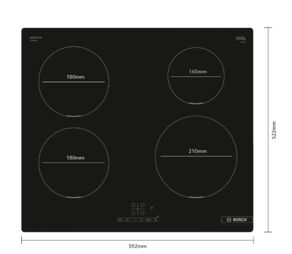 Bếp Từ Bosch PUE611BB5E Seri 4 - Hình ảnh 3