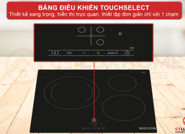 Bếp Từ Bosch PUJ61RBB5E Seri 4 - Hình ảnh 5