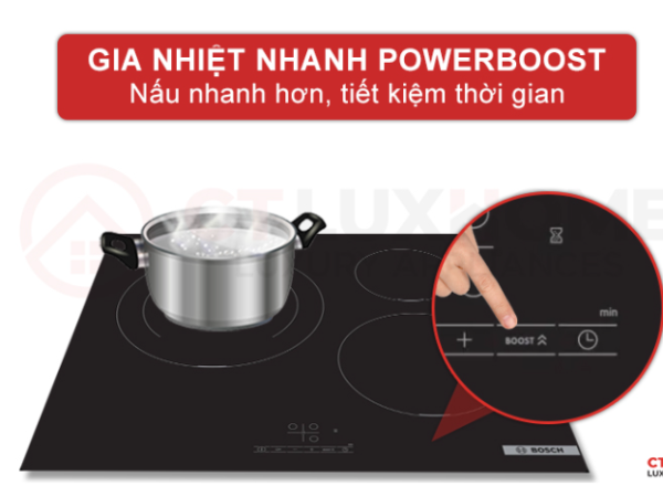 Bếp Từ Bosch PUJ611BB5E Seri 4 - Hình ảnh 5