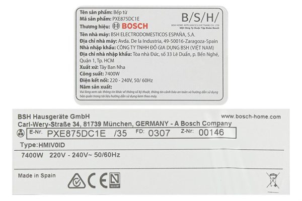 BẾP TỪ BOSCH PXE875DC1E SERI 8 - Hình ảnh 5