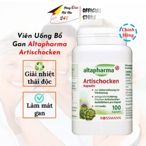 Viên Uống Mát Gan Thải Độc ALTAPHARMA ATISCHOCKEN